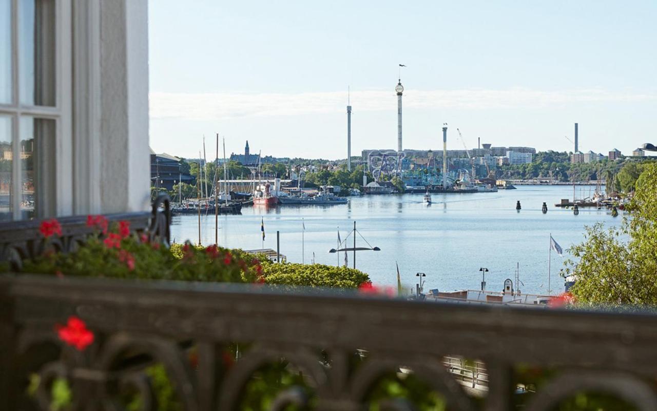 Hotel Diplomat Стокхолм Екстериор снимка View of the harbour
