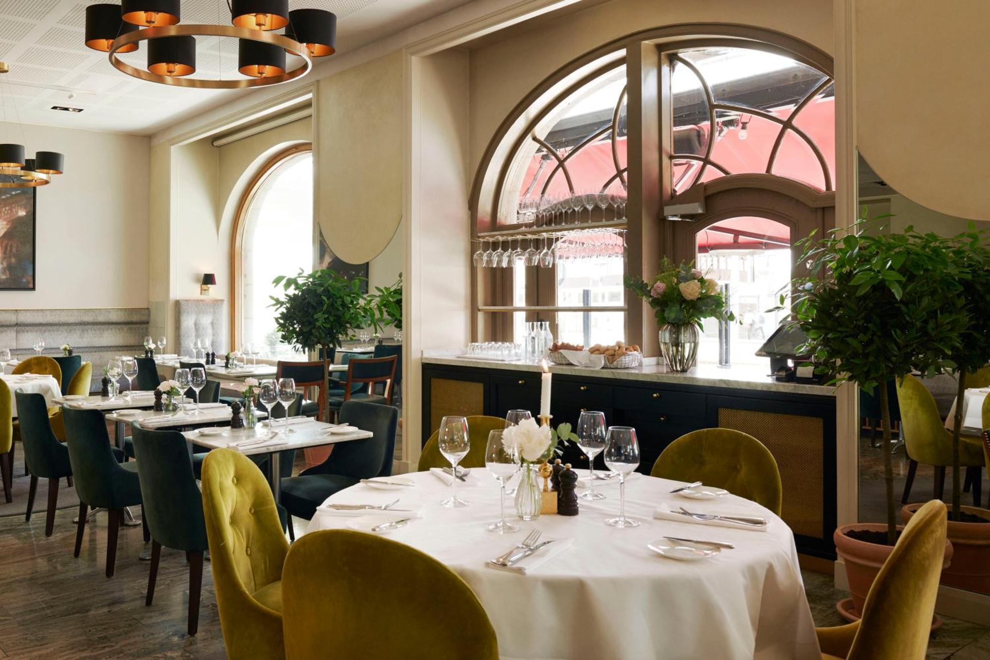 Hotel Diplomat Стокхолм Екстериор снимка Restaurant interior
